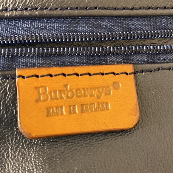 Burberry Bucket Bag coated canvas navy blue Haymarket pattern - Picture 14 of 14